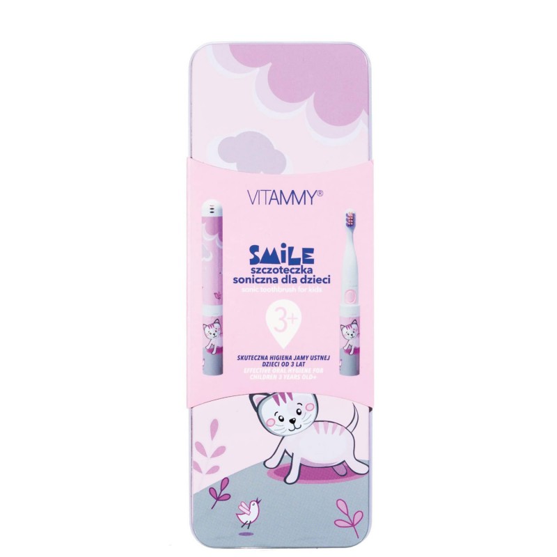 Periuță electrică Vitammy Smile Pisicică - imagine 2