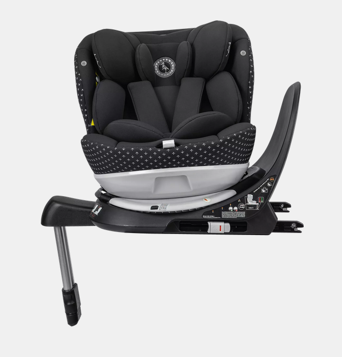 Scaun auto Storchenmühle Niki Start Onyx, 0-4 ani, Rotativ 360° - imagine 3