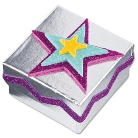 Autocolante Neopren Stele cu Sclipici Baker Ross - imagine 6