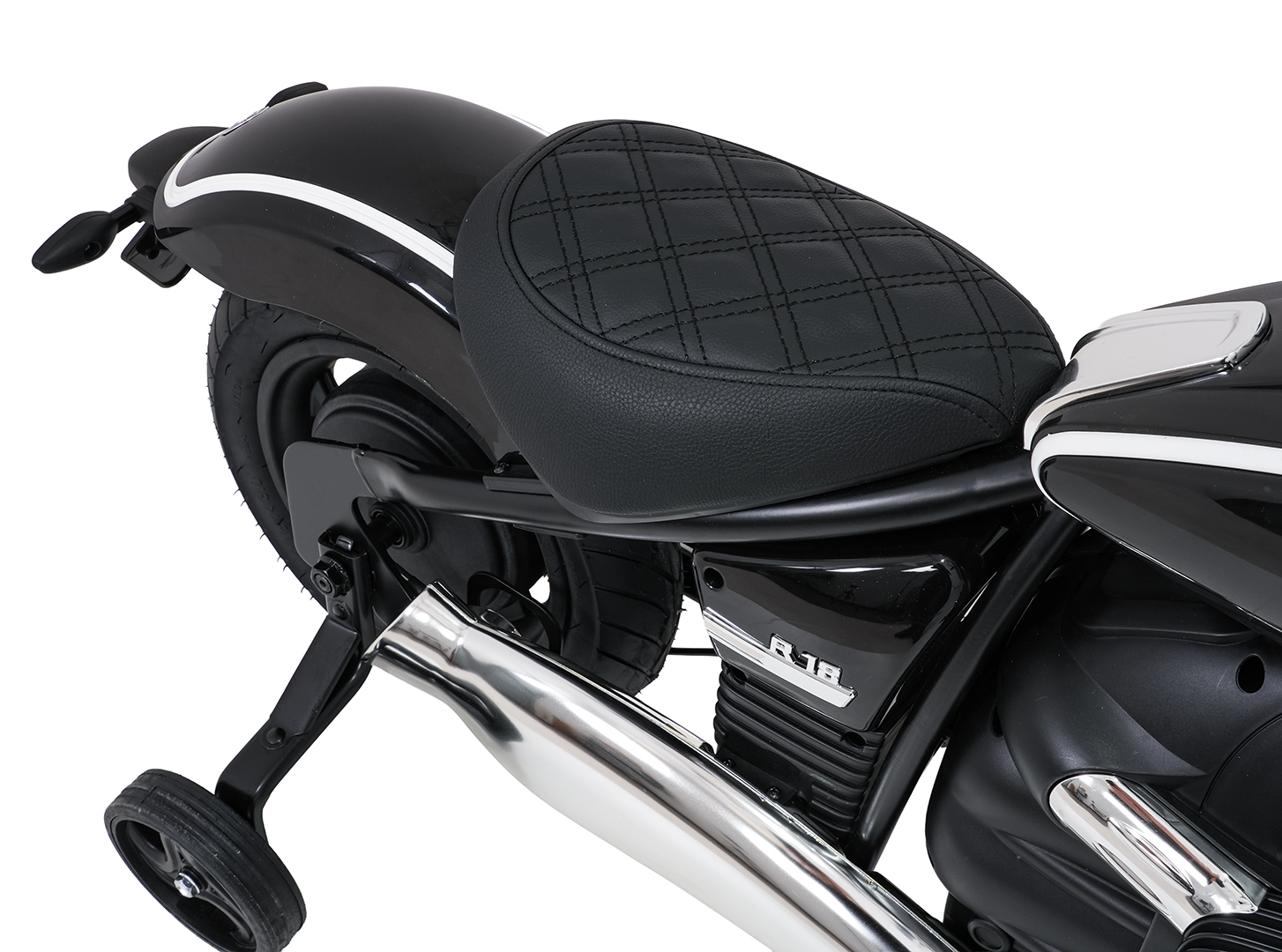Motocicleta electrica pentru copii BMW R18 24 Volti 200W, viteza 4-16 km/h (sx8628) Negru - Autokids.ro - imagine 11