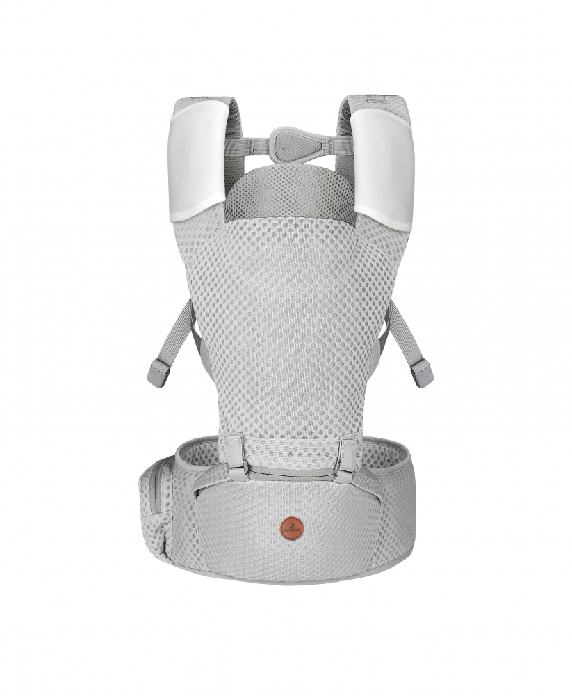 Marsupiu Cangaroo Ergonomic Mistral Grey - Confort Superior - imagine 8