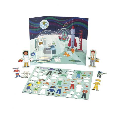 Set Magnetic Meserii Melissa & Doug - 83 Piese