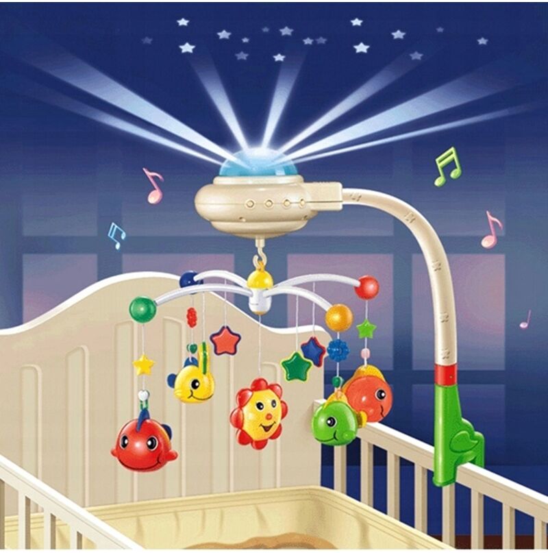 Carusel Muzical cu Proiector Stars Malplay - imagine 6