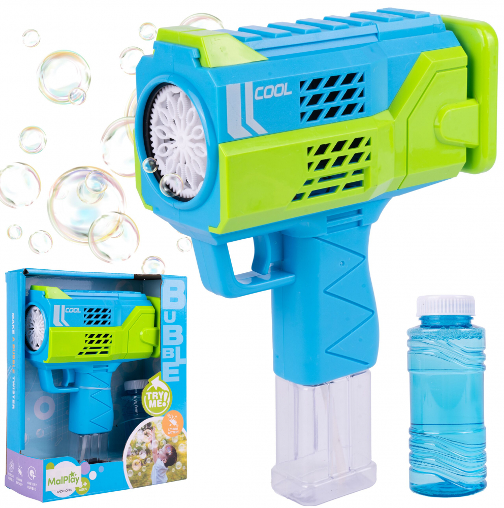 Pistol Baloane Sapun Lumini Malplay - imagine 2