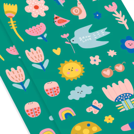 Abtibilduri Garden of Love Ooly | Decor Creativ - imagine 2