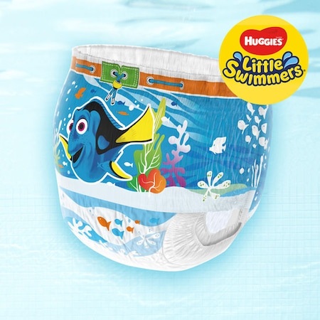 Huggies Little Swimmers Scutece Apa 7-15kg - imagine 4
