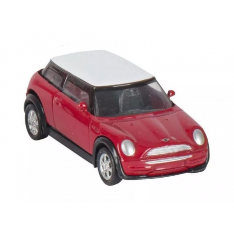Mașinuță Mini Cooper Die Cast 7.5cm Goki - Metal