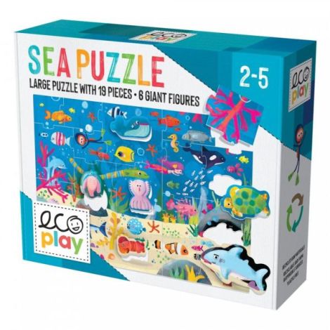 Headu Puzzle Ocean - Joc Educativ Copii 3+ - imagine 2