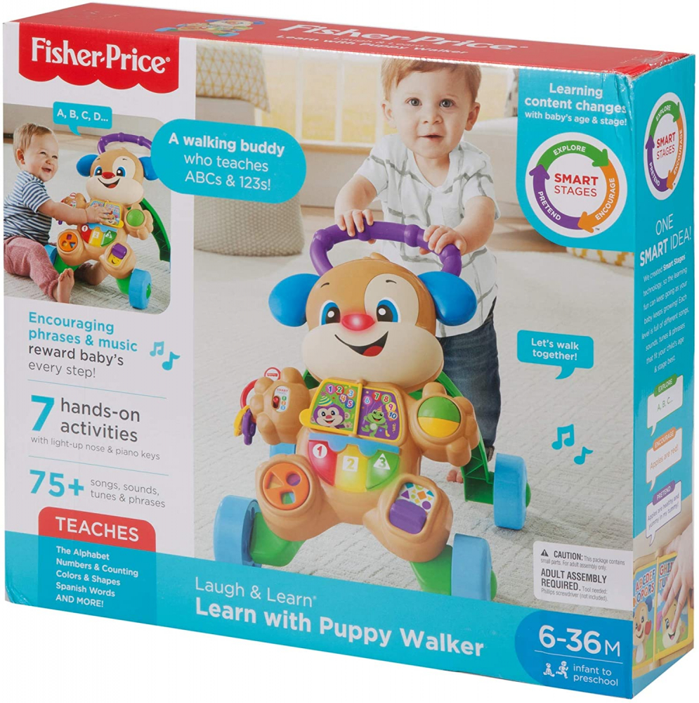 Antemergător Fisher Price Cățeluș Interactiv