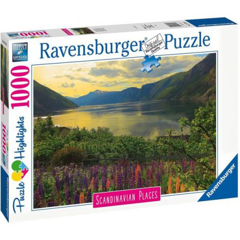 Puzzle Fiord Norvegia, 1000 Piese, Ravensburger - imagine 3