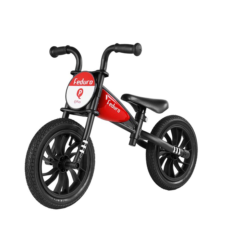 QPlay Feduro Roșu, Bicicletă Fără Pedale 3-6 Ani - imagine 7
