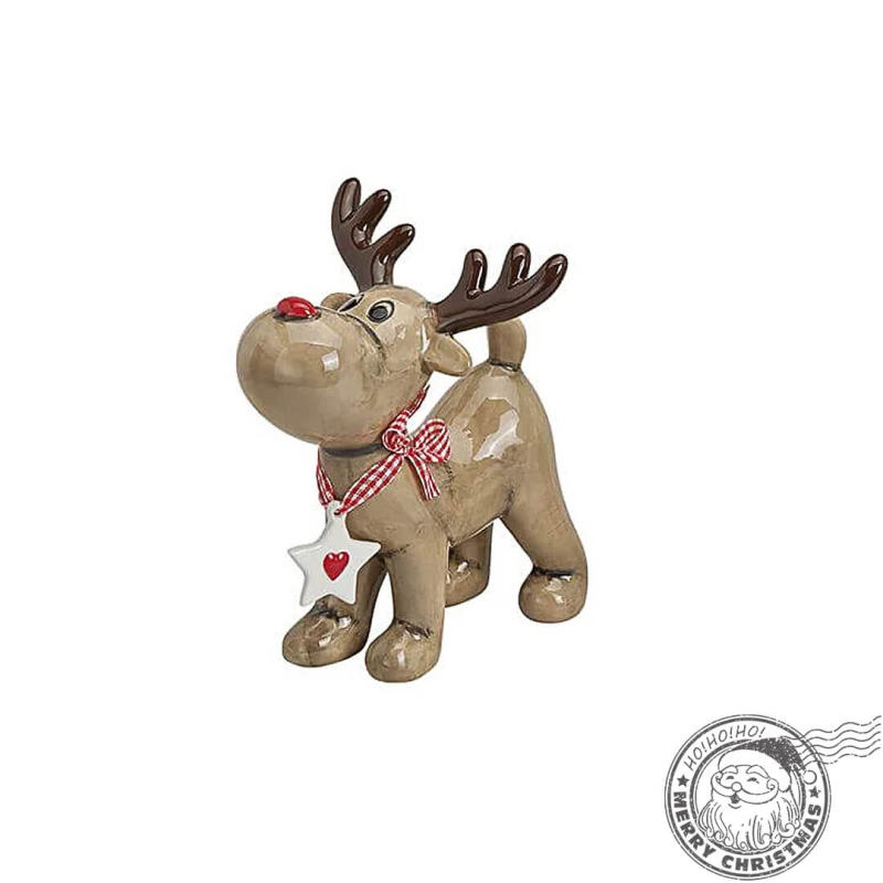 Ren Ceramic Decorativ Ema, 14 cm