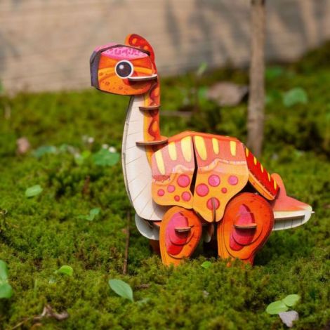 Puzzle 3D Brachiosaurus Sunet Mieredu - imagine 5