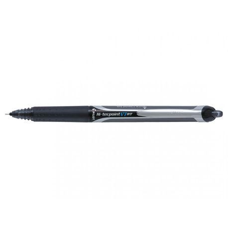 Roller Pilot V7 RT 0.7 mm, Negru, Scriere Fluidă
