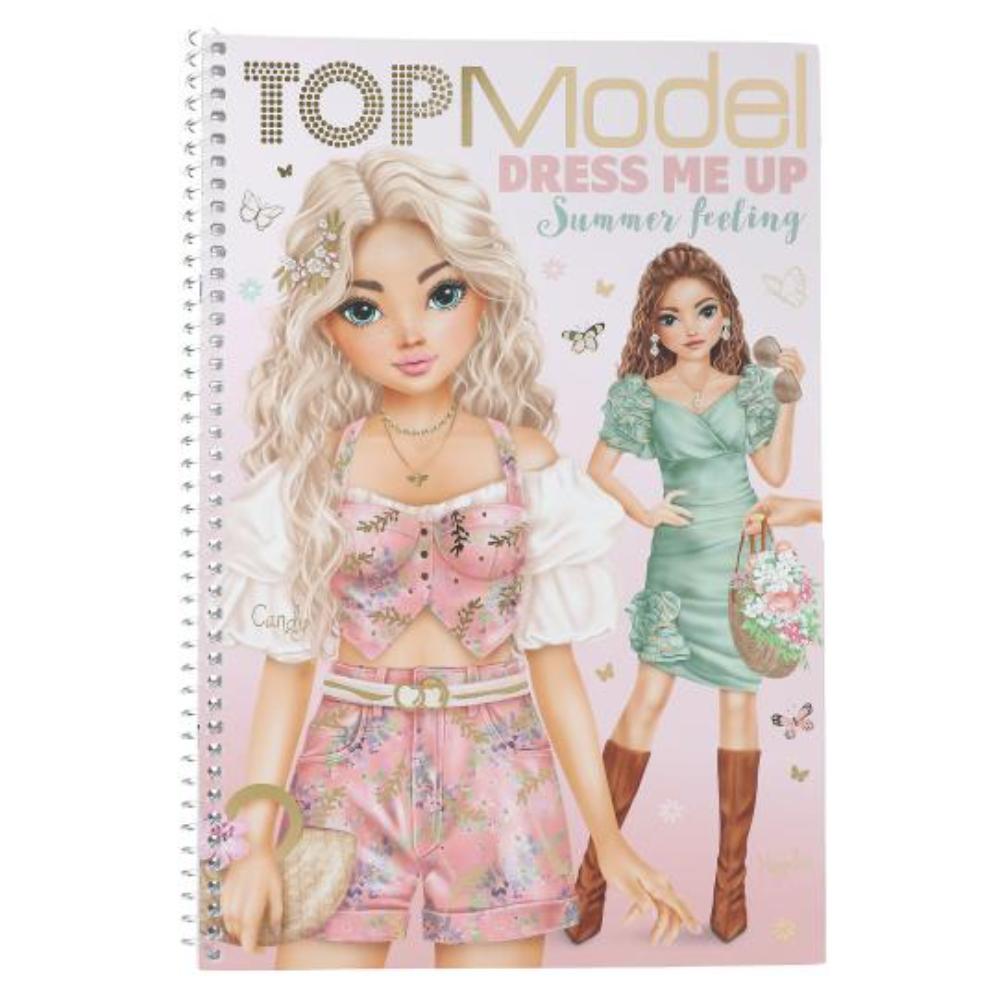 TOPModel Summer Feeling - Carte cu Stickere Depesche