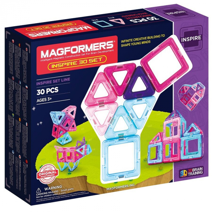 Set Magformers Inspire 30 Piese | Clicstoys