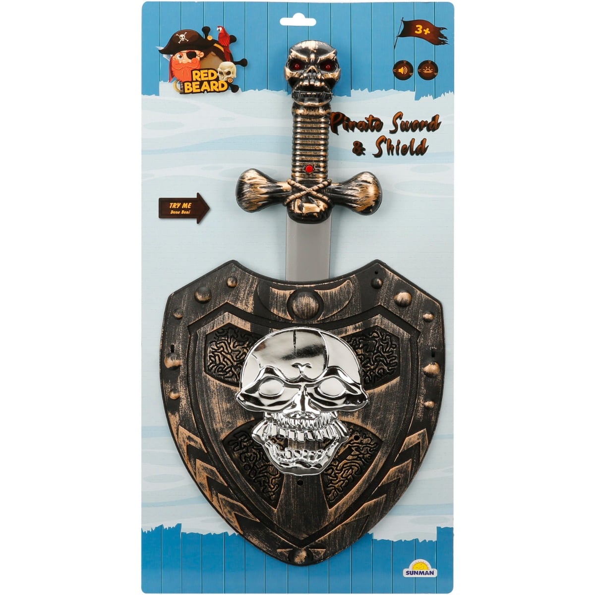 Set Pirați Red Beard cu Sunete și Lumini