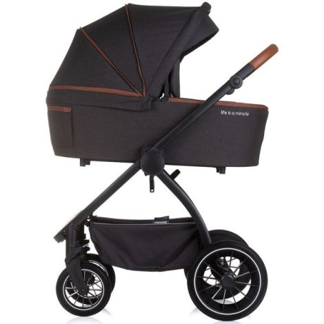 Carucior Chipolino Prestige 3 in 1 Negru - Sistem Complet - imagine 4