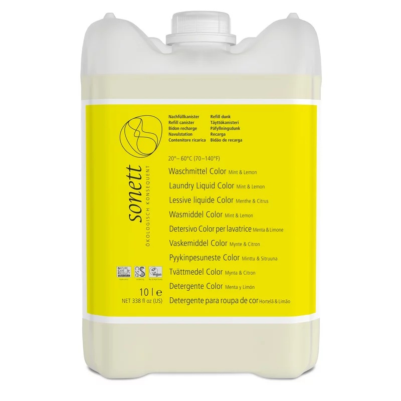 Sonett Detergent Colorate 10L, Ingrijire Ecologică
