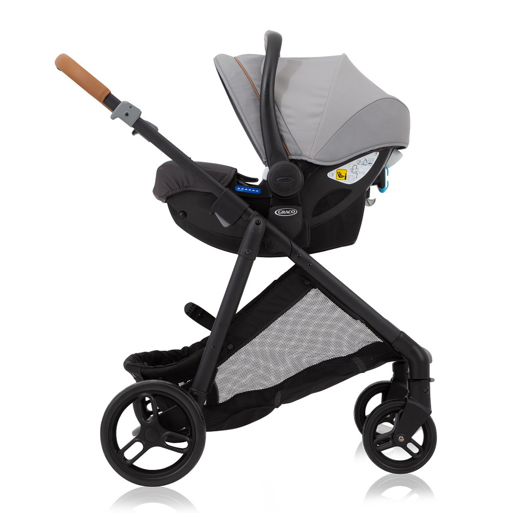 Carucior Graco Near2Me TS Steeple Grey, Interactiv - imagine 2