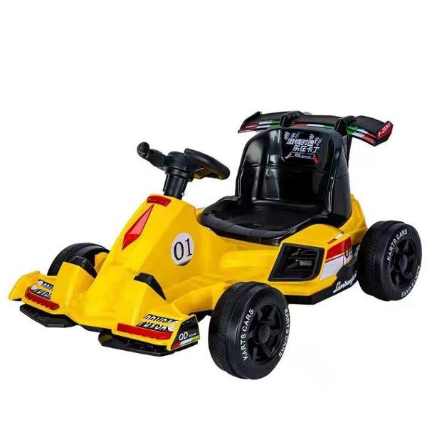Mașină electrică Piccolino Formula 1 Galbenă 30W