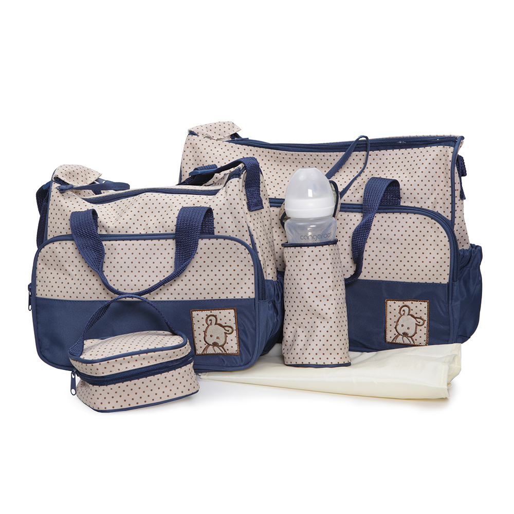Cangaroo Mama Bag Stella Navy - Set 5 piese