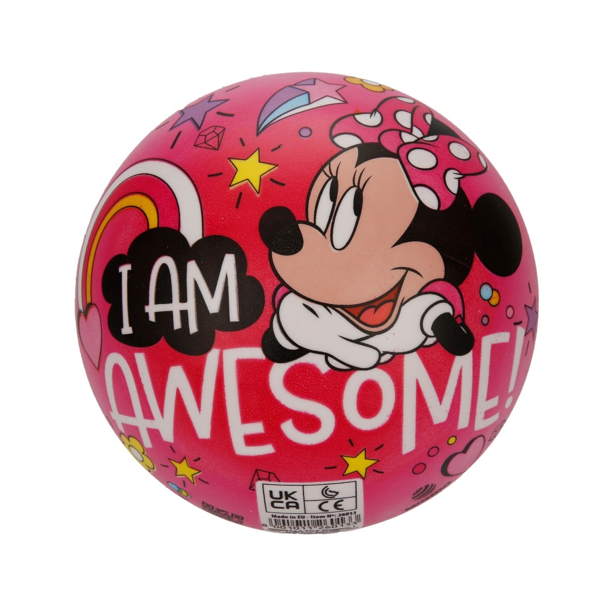 Minge PVC Mondo Minnie, 23 cm, Jucării în Aer Liber