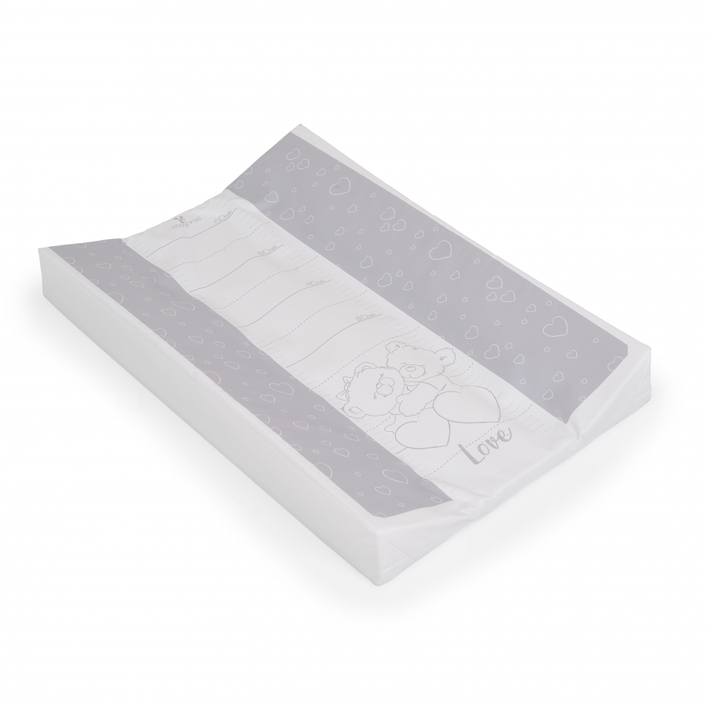 Saltea infasat Cangaroo Grey Bears, 44x67cm, impermeabila - imagine 2