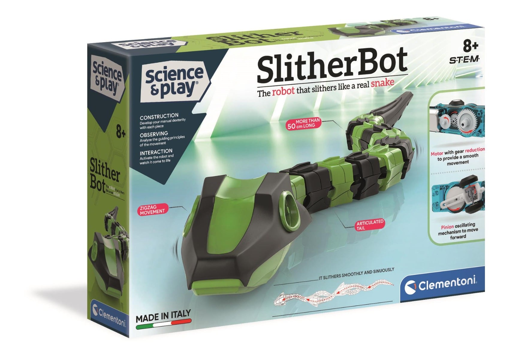 Kit Constructie Clementoni Robot Sarpe 40 cm
