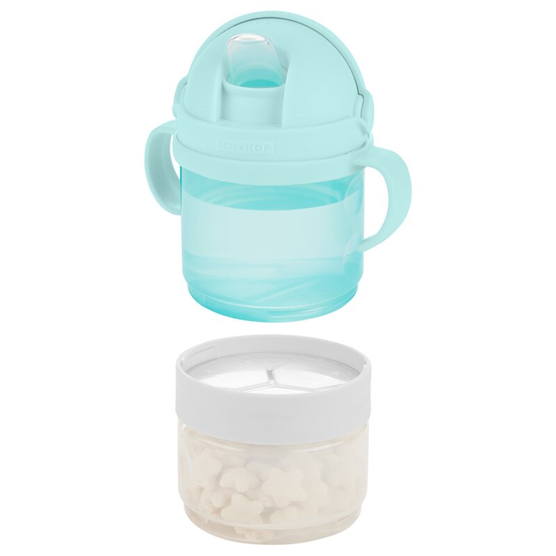 Set Skip Hop 2-in-1 Băuturi și Gustări Fără BPA