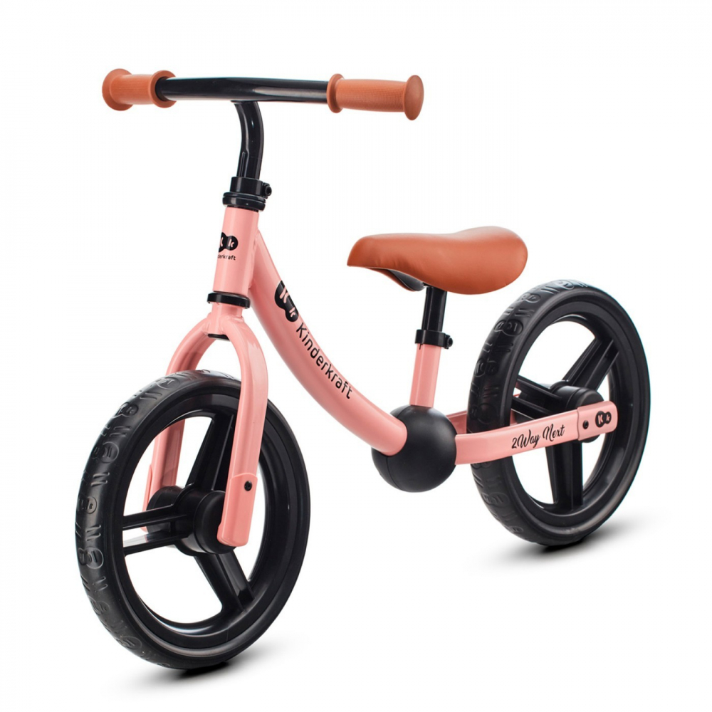Kinderkraft 2Way Next Rose Pink - Bicicleta Echilibru - imagine 5
