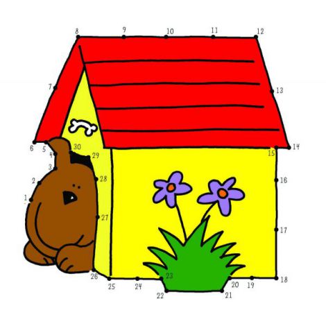 Galt Carte Colorat Dot to Dot - imagine 3