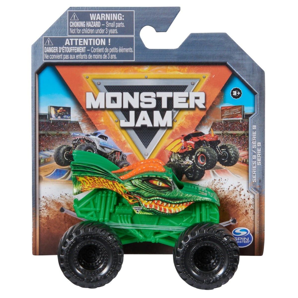 Masinuta Monster Jam Dragon 4 1:70