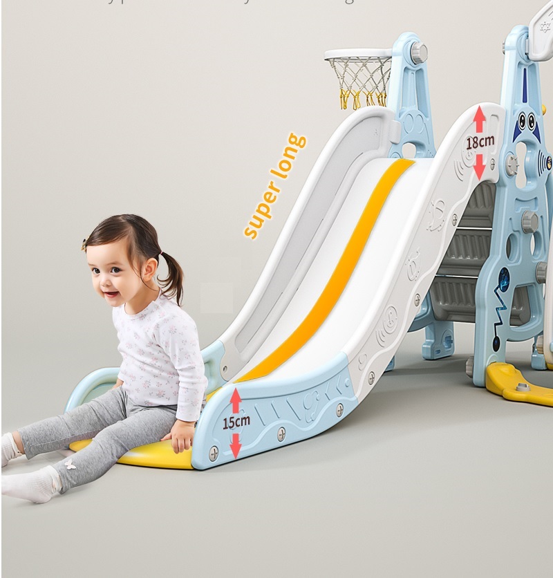 Tobogan Astronaut Blue Nichiduta cu Baschet - imagine 6
