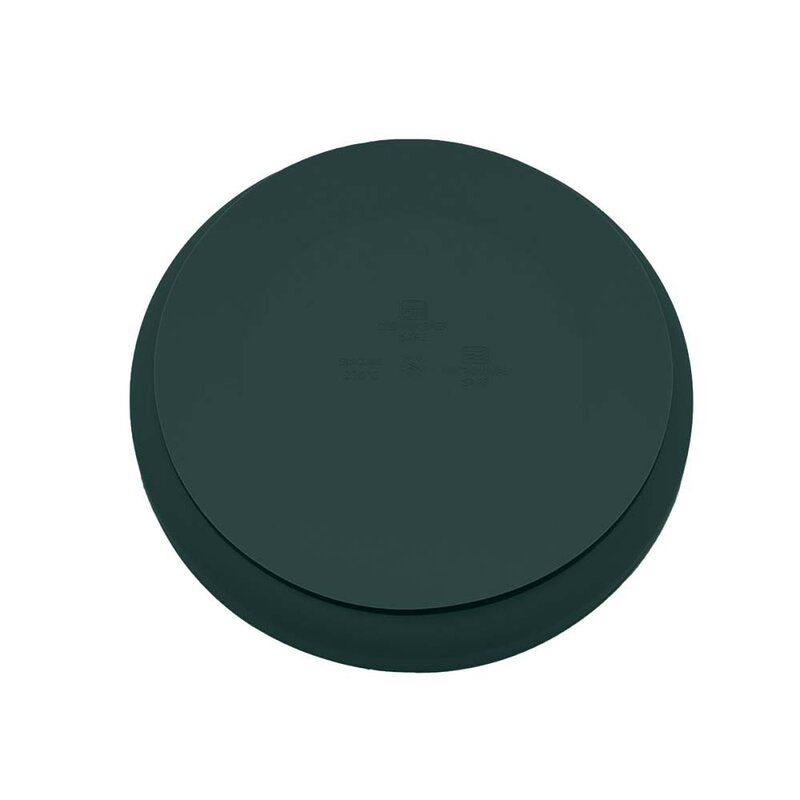 Farfurie Silicon Petite&Mars cu Ventuza, Verde
