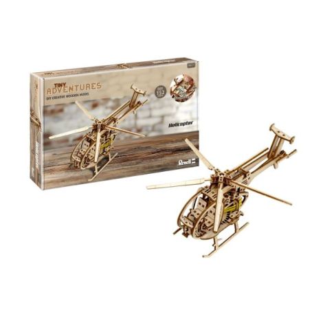 Revell Elicopter Lemn - Macheta 152 Piese