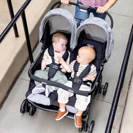 Carucior Gemeni Graco DuoRider Steeple Gray - imagine 8