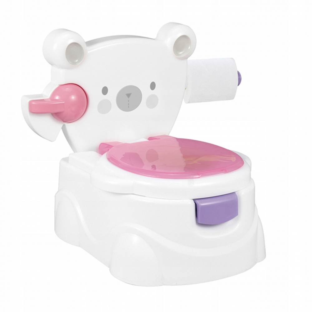 Olita Educationala 2in1 Teddy Bear Pink | Matadi - imagine 6