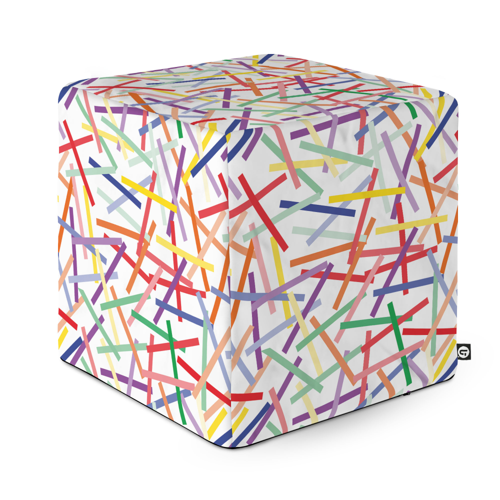 Taburet Cub Updeco Confetti - Confort & Design - imagine 5