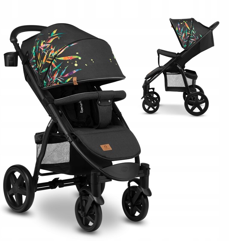 Carucior Sport Lionelo Annet Plus - Negru - imagine 6