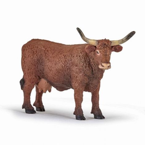 Papo Figurina Vaca Salers - Jucarie Educativa Realista