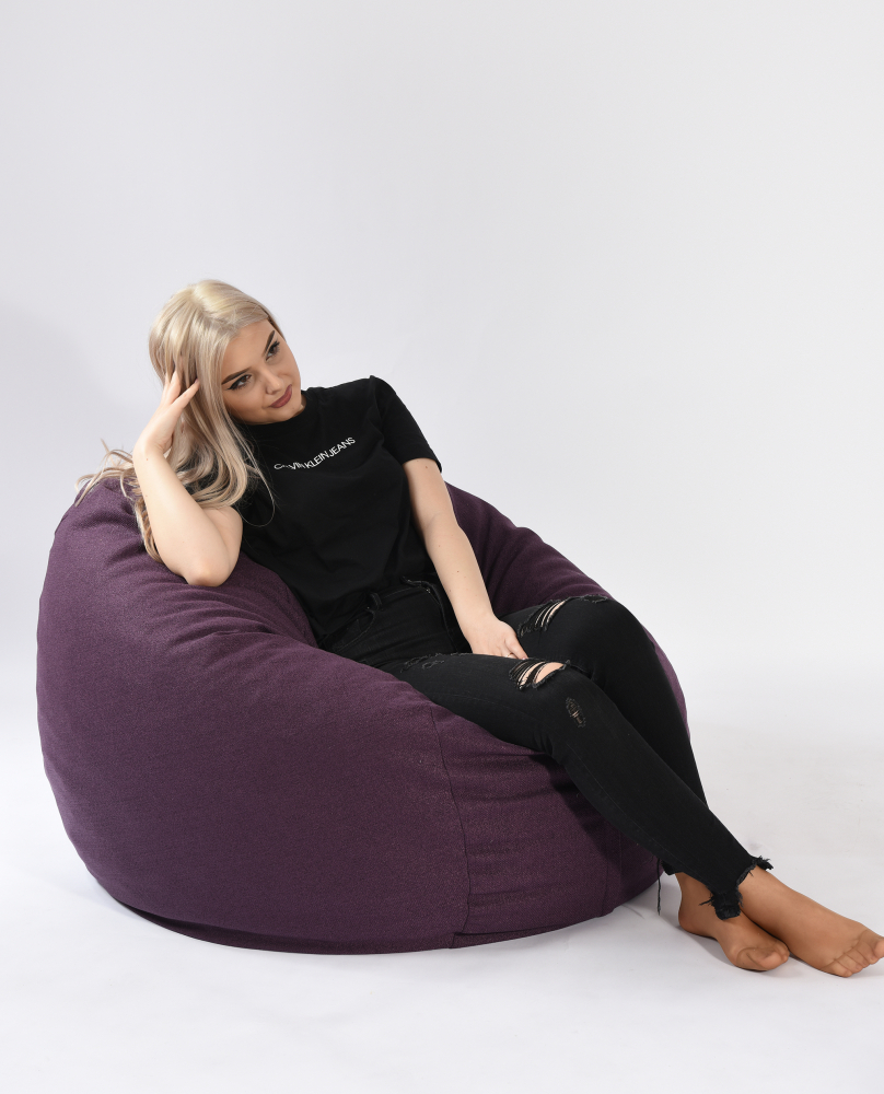 Fotoliu Pufrelax Matusalem Purple Memory - imagine 2