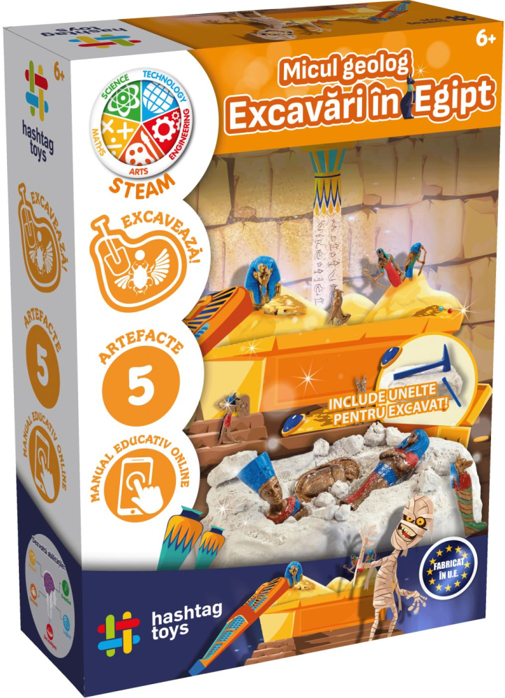 Set Geolog Egipt Viva Toys | Jucarie Educativa