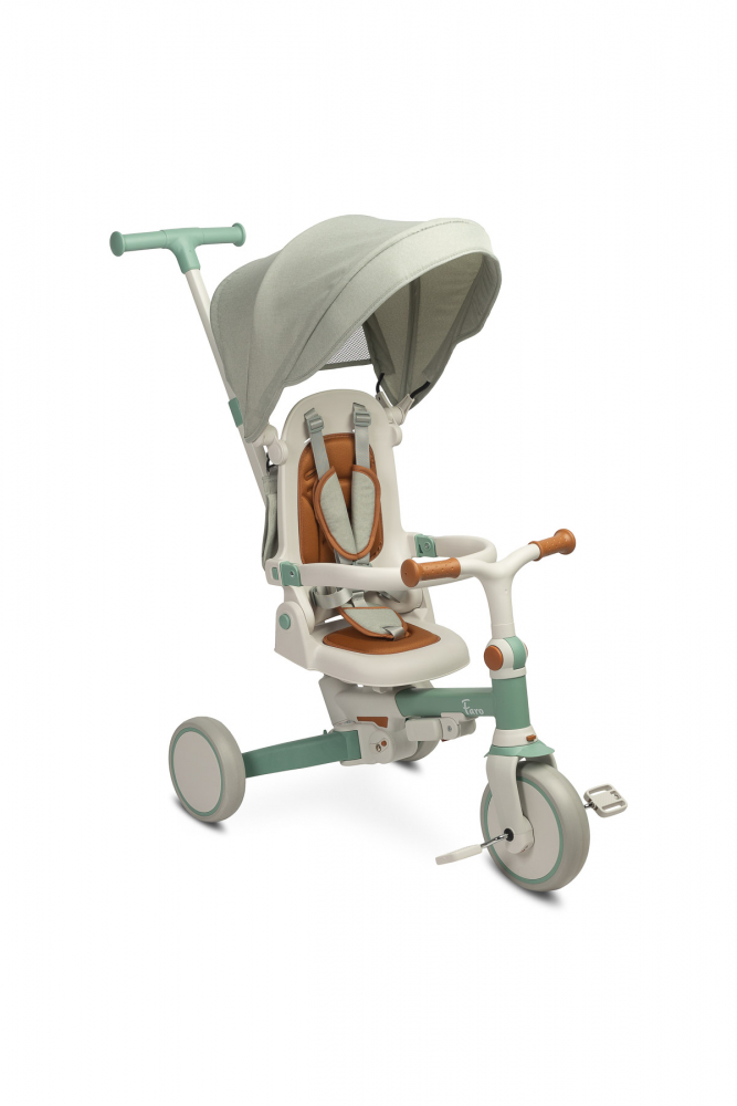 Tricicleta Toyz Faro Verde Multifuncțională