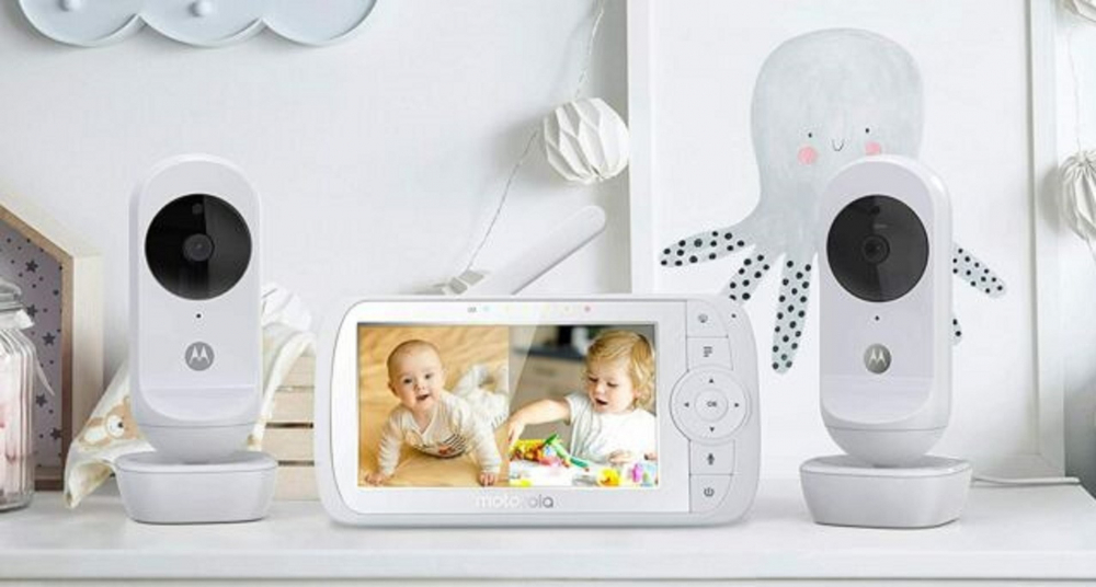 Monitor Motorola VM35-2 cu 2 Camere | HD 5" - imagine 4