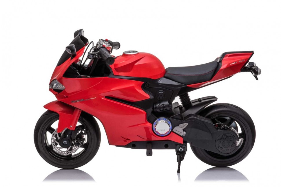 Motocicleta Electrică Perfect SX1629 24V, Roșu - imagine 11
