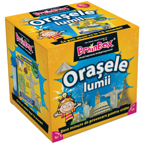 Joc Educativ BrainBox Orasele Lumii