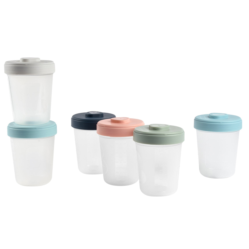 Set 6 Recipiente Beaba 250ml, Închidere Ermetică - imagine 4