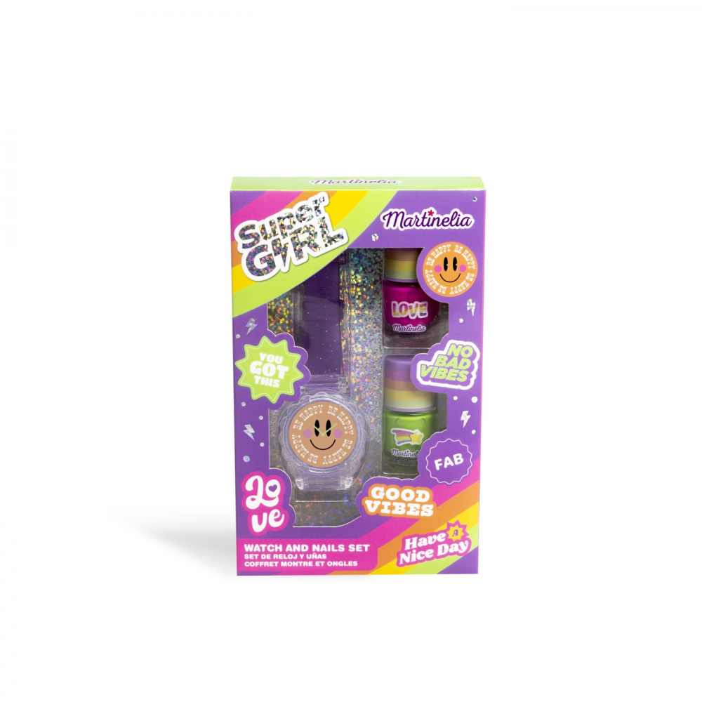 Martinelia Supergirl Set Ceas + 2 Lacuri