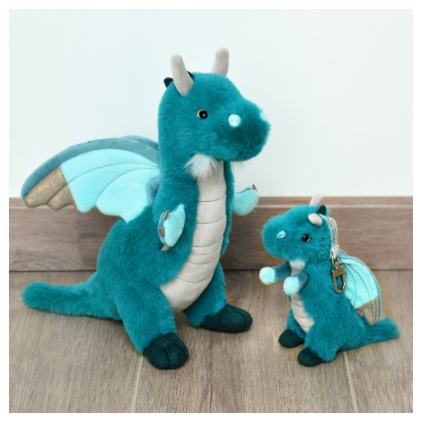 Jucărie Plus Dragon Histoire d'ours | Prieten Moale - imagine 4